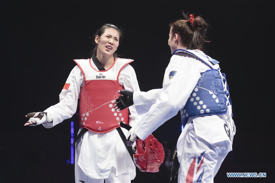 (SP) BRITAIN-MANCHESTER-TAEKWONDO-WORLD CHAMPIONSHIP-DAY 3