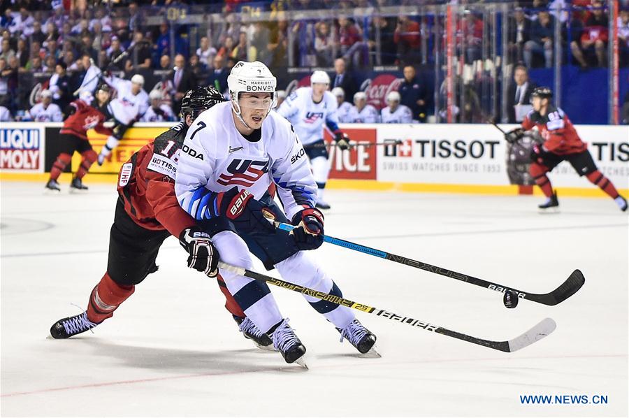 (SP)SLOVAKIA-KOSICE-ICE HOCKEY-IIHF-WORLD CHAMPIONSHIP-GROUP A-CAN VS USA