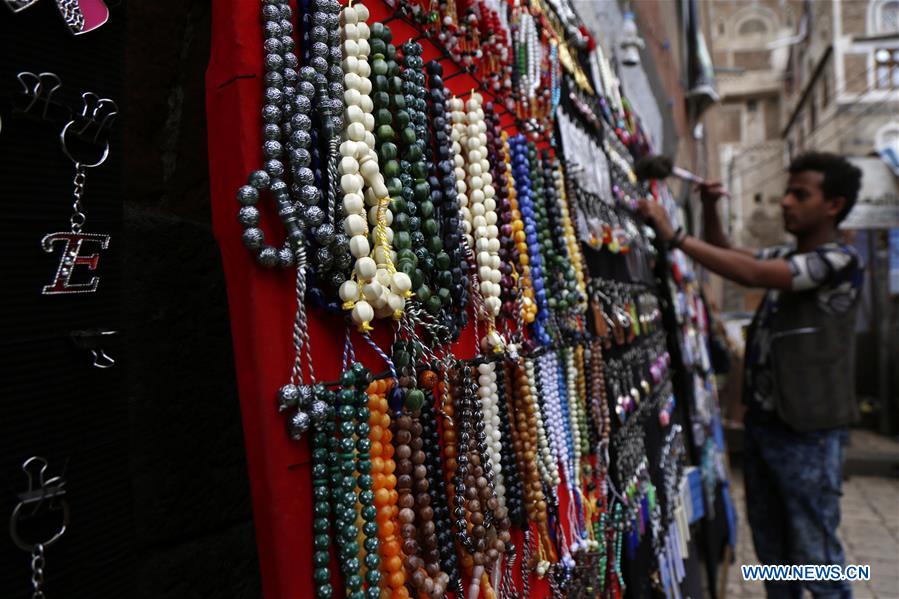 YEMEN-SANAA-RAMADAN-ROSARY