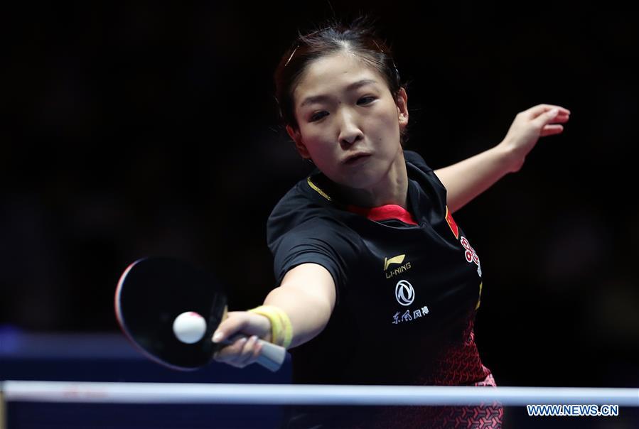 (SP)CHINA-SHENZHEN-TABLE TENNIS-CHINA OPEN-WOMEN'S SINGLES (CN)