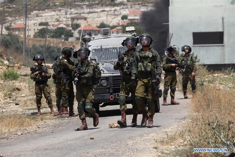 MIDEAST-WEST BANK-NABLUS-CLASHES