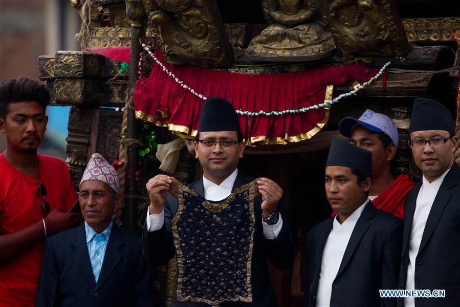 NEPAL-LALITPUR-BHOTO JATRA FESTIVAL