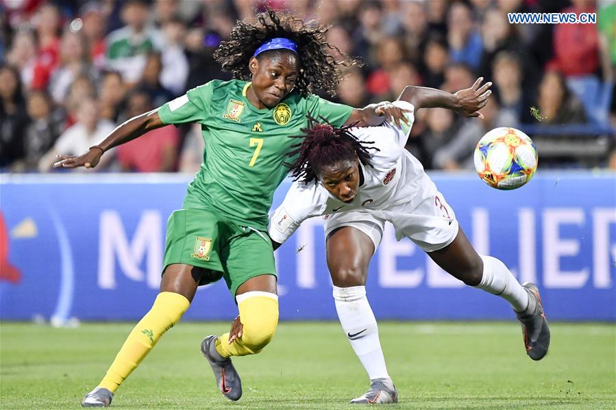 (SP)FRANCE-MONTPELLIER-2019 FIFA WOMEN'S WORLD CUP-GROUP E-CANADA VS CAMEROON