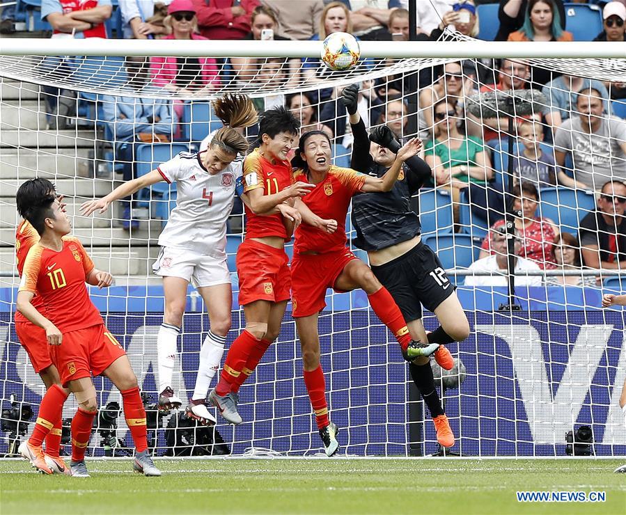 (SP)FRANCE-LE HAVRE-2019 FIFA WOMEN'S WORLD CUP-GROUP B-CHN VS ESP