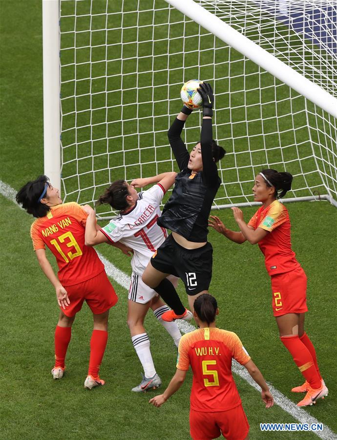 (SP)FRANCE-LE HAVRE-2019 FIFA WOMEN'S WORLD CUP-GROUP B-CHINA-SPAIN