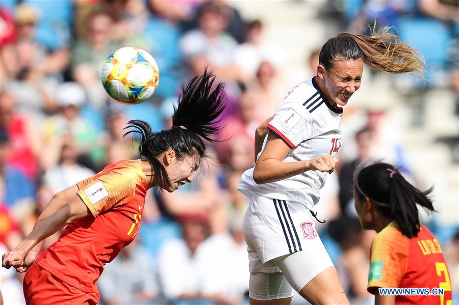 (SP)FRANCE-LE HAVRE-2019 FIFA WOMEN'S WORLD CUP-GROUP B-CHINA-SPAIN