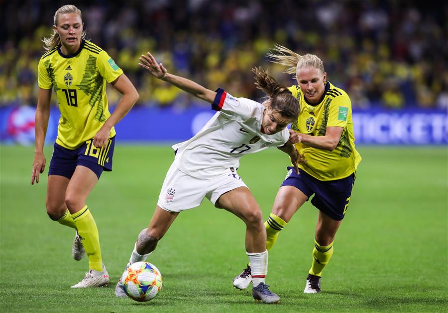 (SP)FRANCE-LE HAVRE-SOCCER-FIFA WOMEN'S WORLD CUP-SWE VS USA