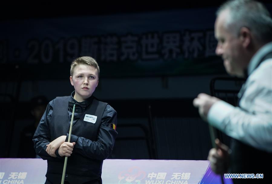 (SP)CHINA-JIANGSU-WUXI-SNOOKER WORLD CUP(CN)