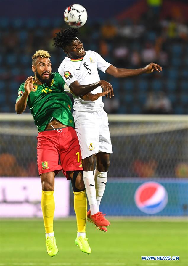 (SP)EGYPT-ISMAILIA-FOOTBALL-AFRICA CUP-CAMEROON VS GHANA