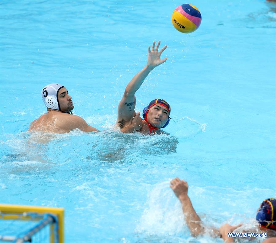 (SP)SOUTH KOREA-GWANGJU-FINA WORLD CHAMPIONSHIPS-MEN'S BEACH WATERPOLO