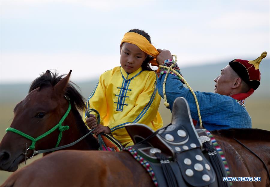 CHINA-INNER MONGOLIA-YOUNG JOCKEY-SUMMER VACATION (CN)