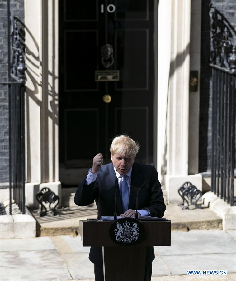 BRITAIN-LONDON-NEW PM-BORIS JOHNSON