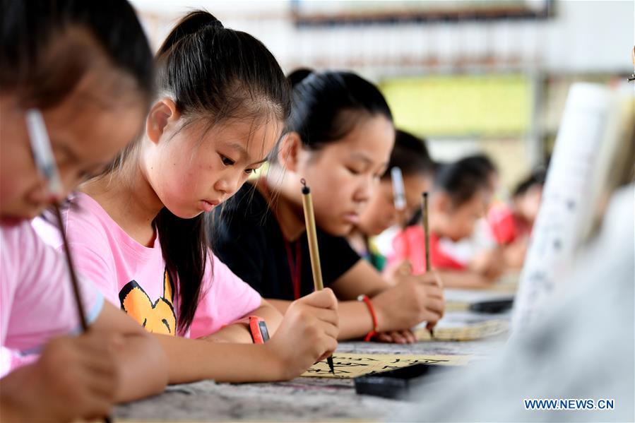 CHINA-ANHUI-FEIXI-CHILDREN-SUMMER VACATION (CN)