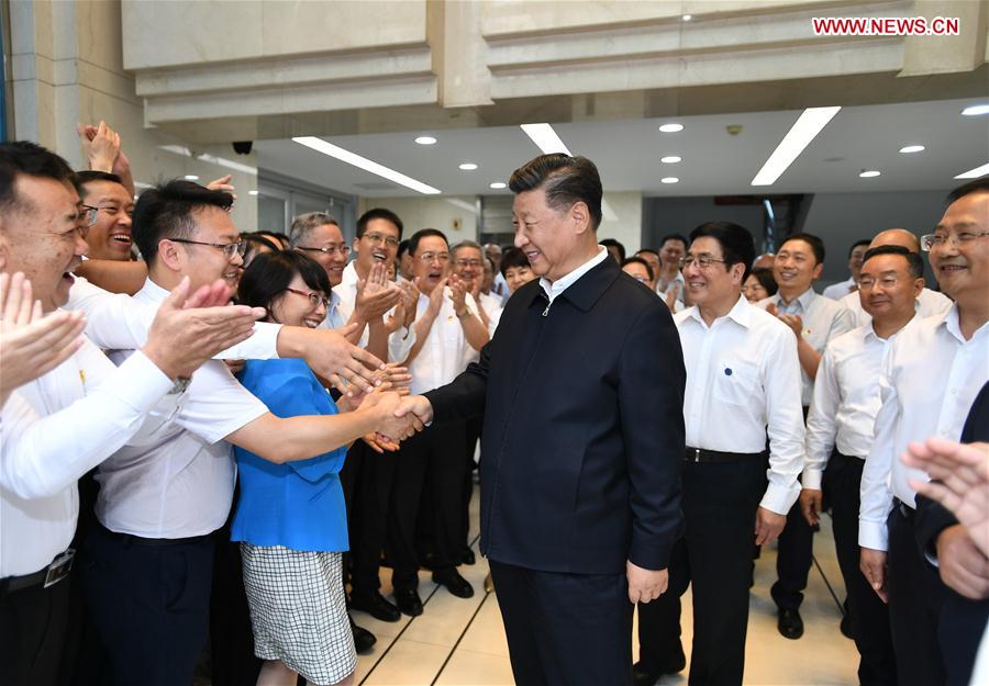 CHINA-GANSU-LANZHOU-XI JINPING-INSPECTION (CN)