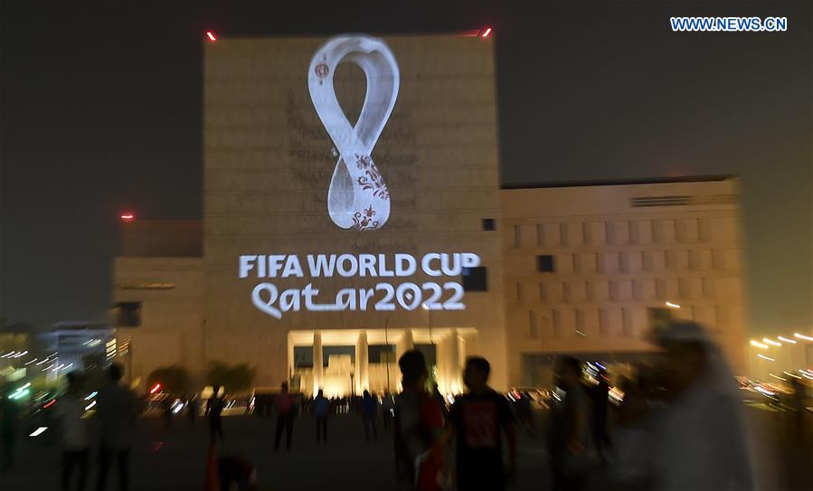 (SP)QATAR-DOHA-QATAR WORLD CUP-LOGO-UNVEILING