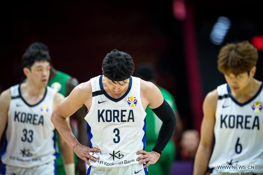 (SP)CHINA-WUHAN-BASKETBALL-FIBA WORLD CUP-GROUP B- SOUTH KOREA VS NIGERIA (CN)