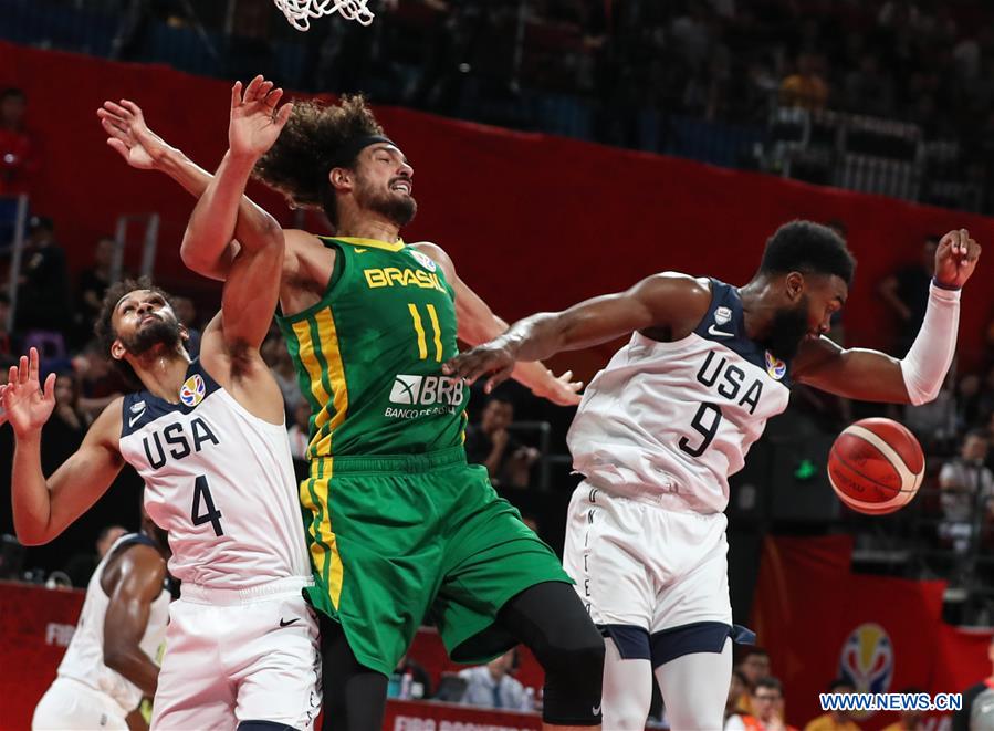 (SP)CHINA-SHENZHEN-BASKETBALL-FIBA WORLD CUP-GROUP K-USA VS BRA(CN)