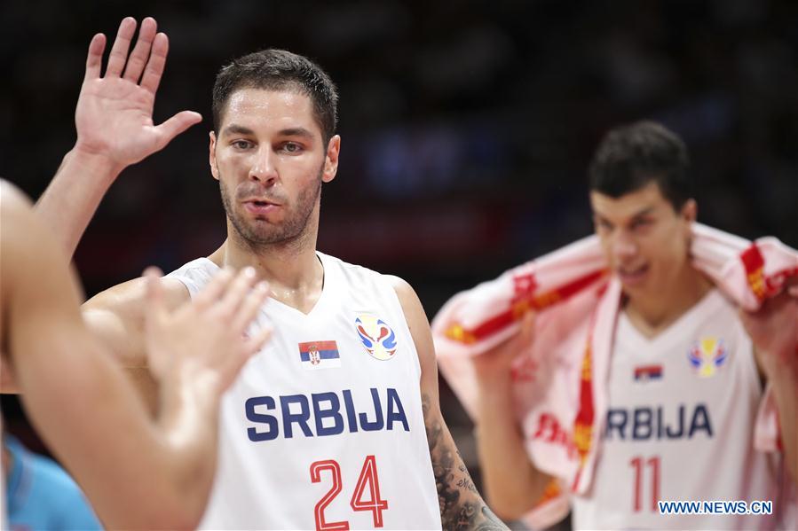 (SP)CHINA-BEIJING-BASKETBALL-FIBA WORLD CUP-CZE VS SRB (CN)