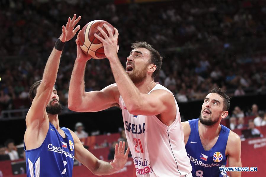 (SP)CHINA-BEIJING-BASKETBALL-FIBA WORLD CUP-CZE VS SRB (CN)