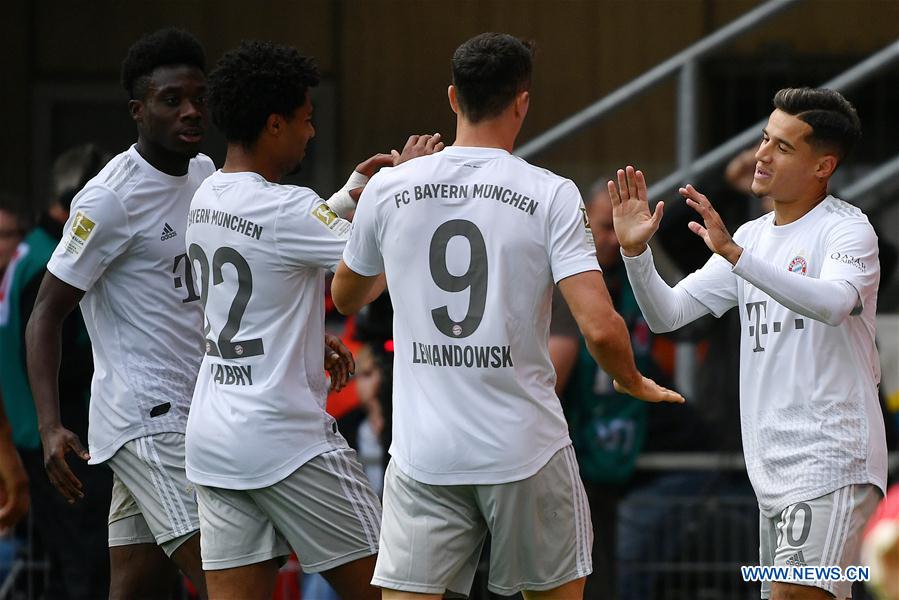 (SP)GERMANY-PADERBORN-SOCCER-BUNDESLIGA-PADERBORN VS BAYERN MUNICH