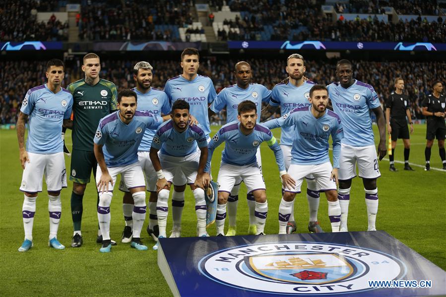 (SP) BRITAIN-MANCHESTER-FOOTBALL-CHAMPIONS LEAGUE-MAN CITY VS DINAMO ZAGREB