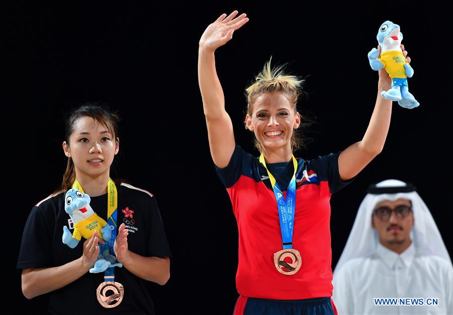 (SP)QATAR-DOHA-WORLD BEACH GAMES-WOMEN'S KARATE KATA