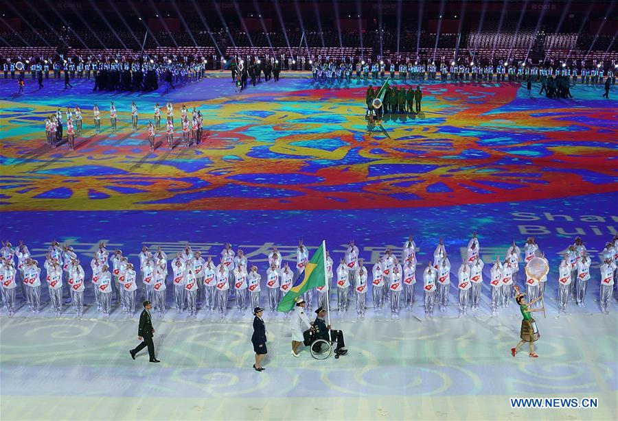 (SP)CHINA-WUHAN-7TH MILITARY WORLD GAMES-OPENING CEREMONY