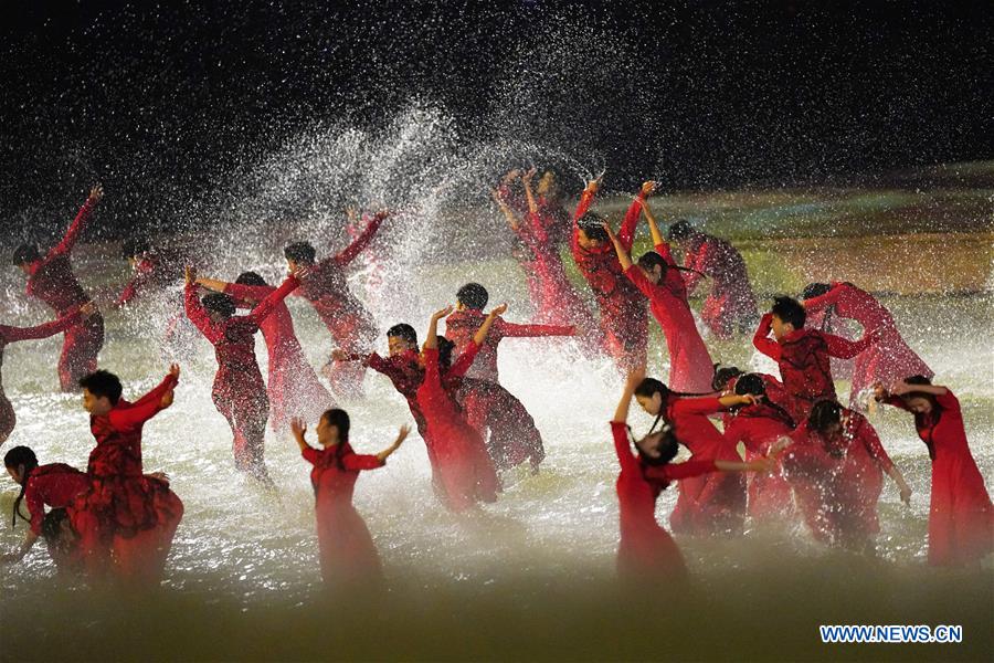 (SP)CHINA-WUHAN-7TH MILITARY WORLD GAMES-OPENING CEREMONY