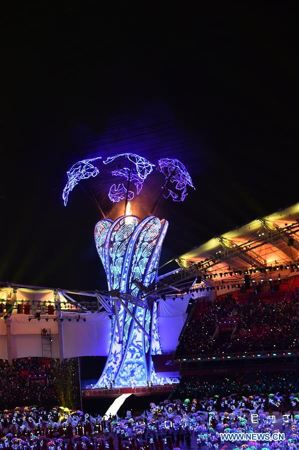 (SP)CHINA-WUHAN-7TH MILITARY WORLD GAMES-OPENING CEREMONY