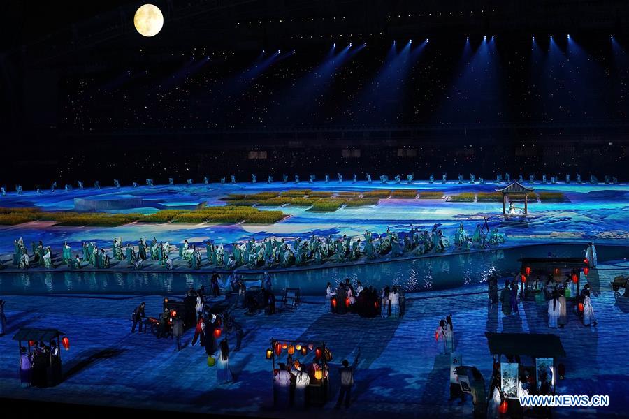 (SP)CHINA-WUHAN-7TH MILITARY WORLD GAMES-OPENING CEREMONY