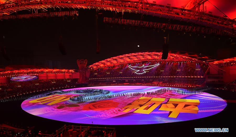 (SP)CHINA-WUHAN-7TH MILITARY WORLD GAMES-OPENING CEREMONY