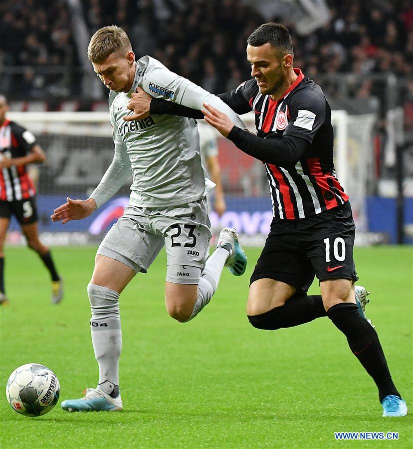 (SP)GERMANY-FRANKFURT-SOCCER-BUNDESLIGA-FRANKFURT VS LEVERKUSEN