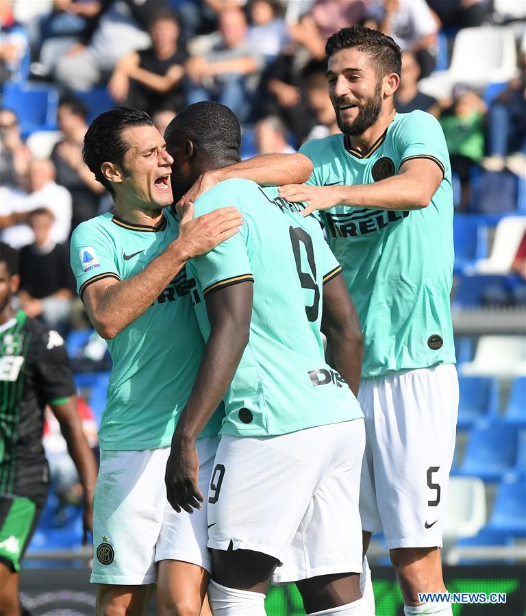 (SP)ITALY-REGGIO EMILIA-SOCCER-SERIE A-INTER MILAN VS SASSUOLO