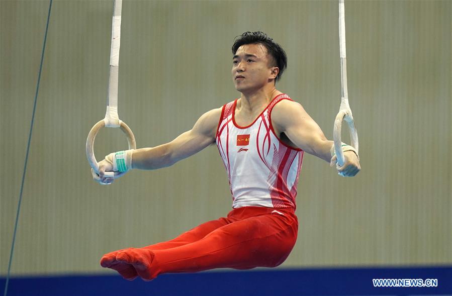 (SP)CHINA-WUHAN-7TH MILITARY WORLD GAMES-ARTISTIC GYMNASTICS