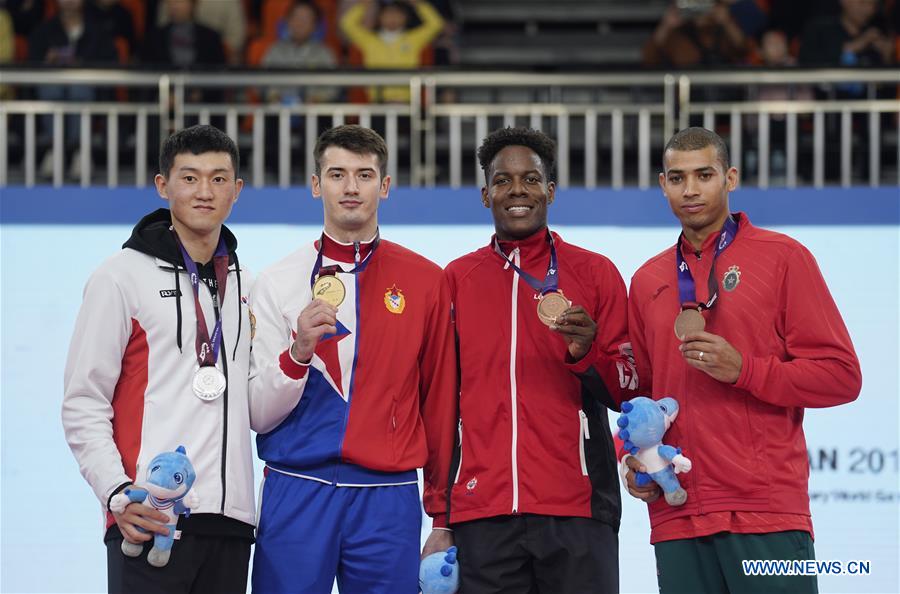 (SP)CHINA-WUHAN-7TH MILITARY WORLD GAMES-TAEKWONDO