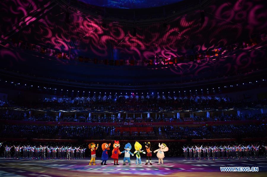 (SP)CHINA-WUHAN-7TH MILITARY WORLD GAMES-CLOSING CEREMONY