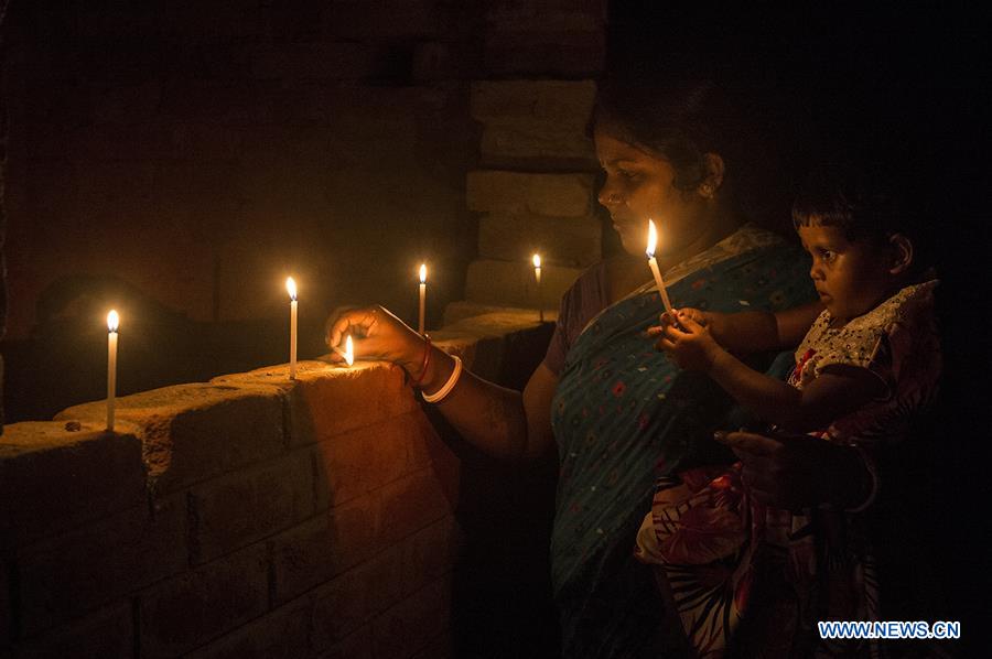 INDIA-KOLKATA-FESTIVAL OF LIGHTS-CELEBRATION