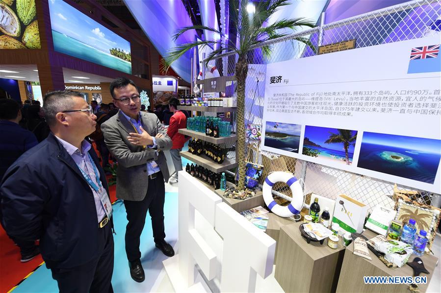 (CIIE)CHINA-SHANGHAI-CIIE-COUNTRY EXHIBITION (CN)