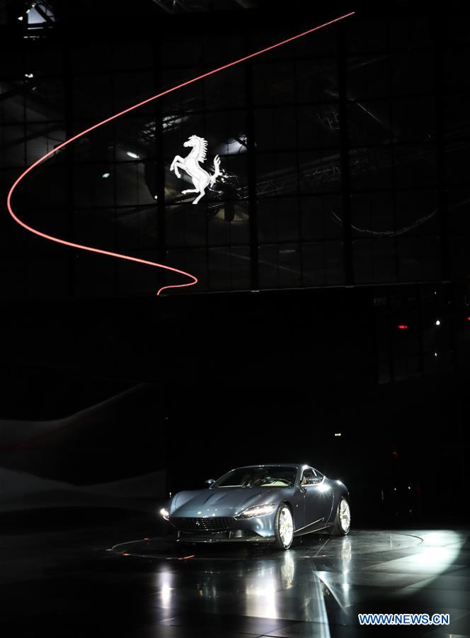 ITALY-ROME-FERRARI-NEW MODEL-LAUNCH