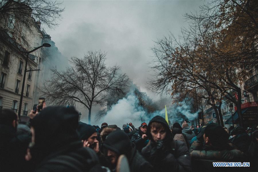 FRANCE-PARIS-PROTESTS-PENSION REGIME-OVERHAUL