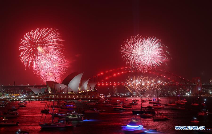 AUSTRALIA-SYDNEY-NEW YEAR'S EVE-CELEBRATION-FIREWORKS