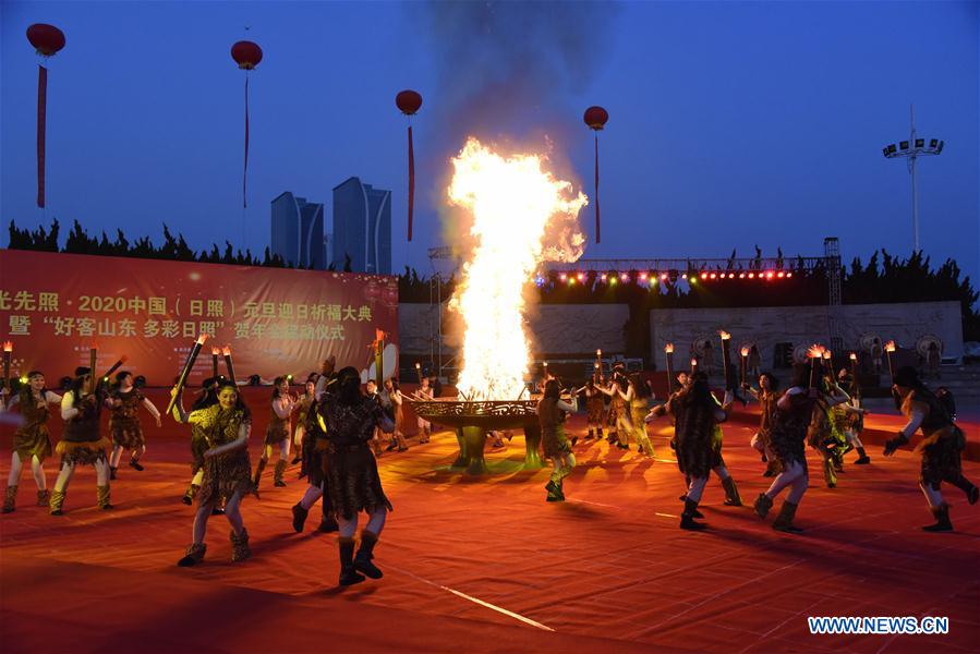 CHINA-SHANDONG-RIZHAO-NEW YEAR-CELEBRATION (CN)