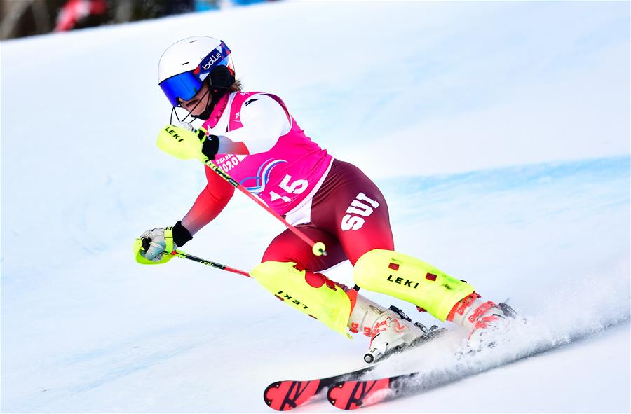 (SP)SWITZERLAND-LES DIABLERETS-WINTER YOG-ALPINE SKIING-WOMEN'S SLALOM