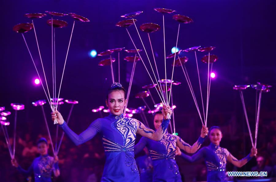 MONACO-MONTE-CARLO INTERNATIONAL CIRCUS FESTIVAL-CHINESE ACROBATS