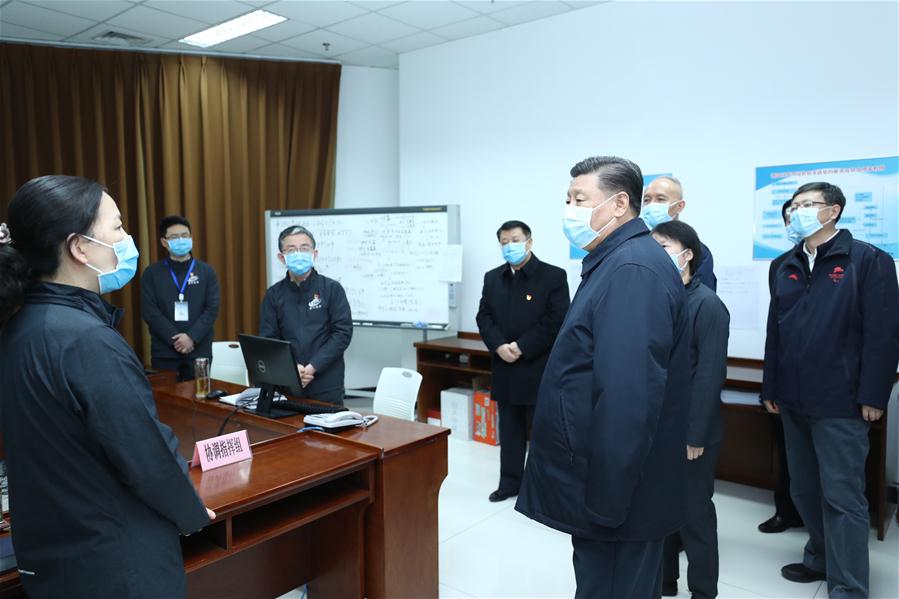 CHINA-BEIJING-XI JINPING-CORONAVIRUS CONTROL-INSPECTION (CN)