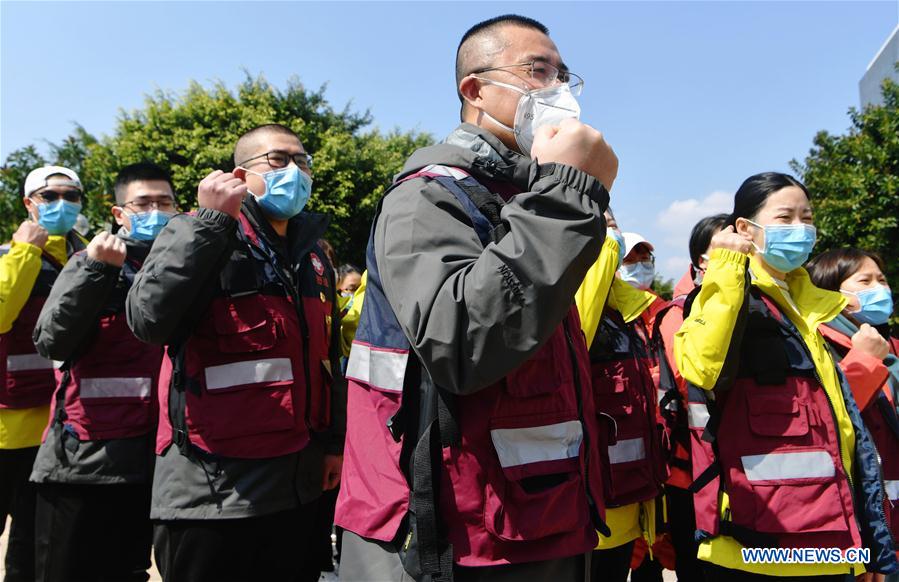 CHINA-FUJIAN-FUZHOU-NOVEL CORONAVIRUS-MEDICAL TEAM-AID (CN)