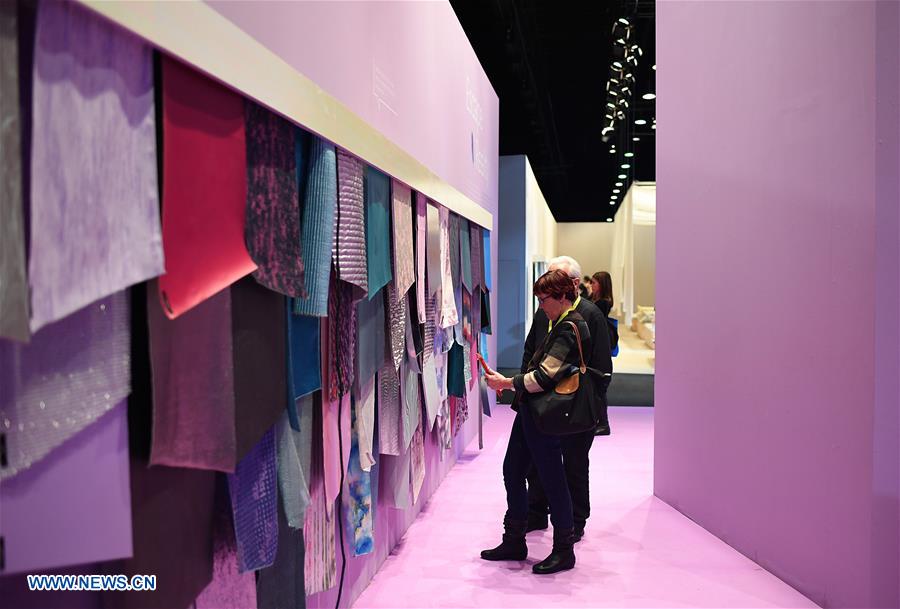 GERMANY-FRANKFURT-HEIMTEXTIL-TEXTILE FAIR