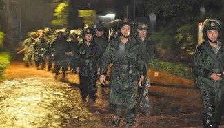 Prison authority in SW China reinforces security after heavy rainfall