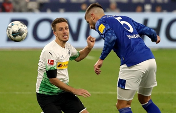 German Bundesliga football match: FC Schalke 04 vs. Borussia Monchengladbach