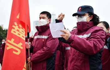 100 clinical nurses in Fujian leave for Wuhan to aid novel coronavirus control